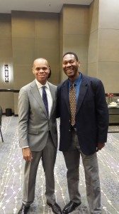 Patrick Gaspard (U.S. Ambassador to South Africa), George Egbuonu (President of Yegg, Inc)