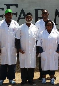 From Left to Right, General Tony Ukpo rtd (Business Tycoon), General Abusalami Abubakar rtd.(Former President of Nigeria), Mrs Esther Audu (Nigeria Ambassador to Gambia), George Egbuonu (President of Yegg, Inc)