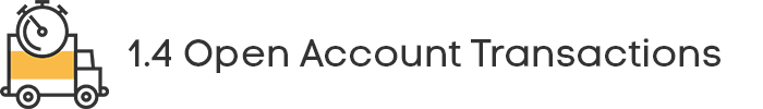 Open Account Transactions