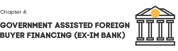 Government Assisted Foreign Buyer Financing (Ex-Im Bank)